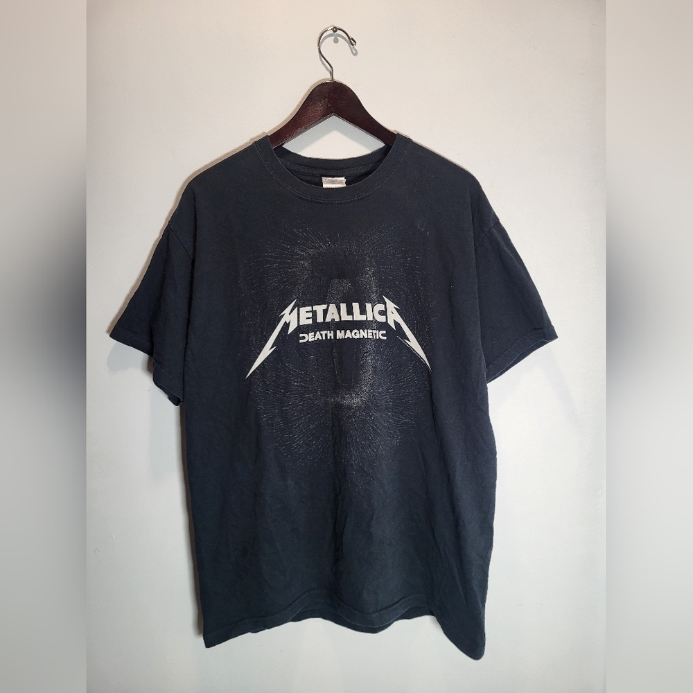 👕🌶 2008 Y2K Metallica "Death Magnet" Album T-Shirt
